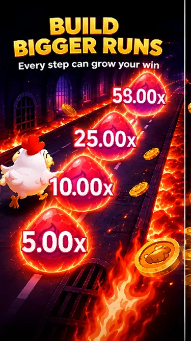 Chicken Road - IQ money game Screenshot